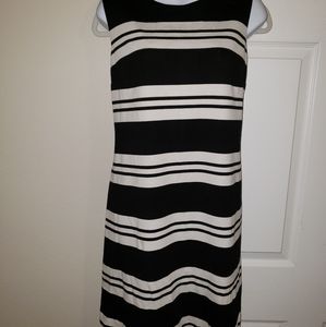 Black and white dress